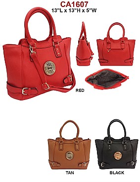 Metal Emblem Large Size Tote
