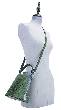 OSTRICH CROSSBODY