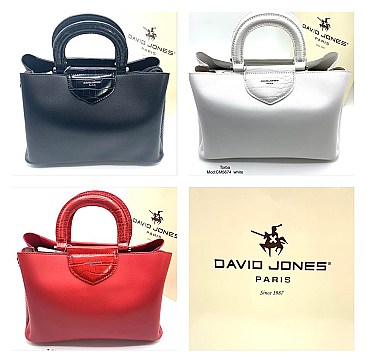 MEDIUM SIZE DESIGNER DAVID JONES SATCHEL