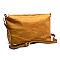 2 in 1 Textured Faux-leather Tote