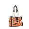 3 in 1 Graffiti HEART - LOVE Print Shoulder Set