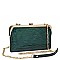 ALICIA CROC CROSSBODY BAG
