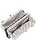 ALICIA CROC CROSSBODY BAG