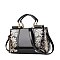 Patent Quality Embroidery Top Handle Satchel Bag
