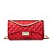 Stylish Quilted Matte Jelly Shoulder Bag Set