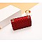 Stylish Quilted Matte Jelly Shoulder Bag Set