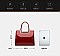 High Quality Metal Accent Patent Satchel