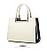 High Quality Metal Accent Patent Satchel