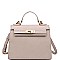 LUXURIOUS PEBBLED VEGAN LEATHER ALEXIS CROSSBODY BAG JY16967