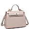 LUXURIOUS PEBBLED VEGAN LEATHER ALEXIS CROSSBODY BAG JY16967