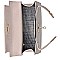 LUXURIOUS PEBBLED VEGAN LEATHER ALEXIS CROSSBODY BAG JY16967