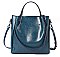 Genuine Leather Tote Shoulder Handbag