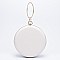 Charming 3D Accented Ring Handle Round Frame Satchel-Clutch