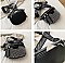 RHINESTONE ZIRCONIA CROSS-BODY & FANNY PACK