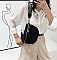 RHINESTONE ZIRCONIA CROSS-BODY & FANNY PACK