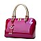 STYLISH CLASSIC CHAIN HANDLE DOME SATCHEL