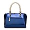 STYLISH CLASSIC CHAIN HANDLE DOME SATCHEL