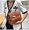 STYLISH ANIMAL PRINT SATCHEL