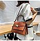 STYLISH ANIMAL PRINT SATCHEL