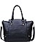 LUX PEBBLED VEGAN LEATHER FRANKIE TOTE BAG JY17495