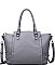 LUX PEBBLED VEGAN LEATHER FRANKIE TOTE BAG JY17495