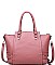 LUX PEBBLED VEGAN LEATHER FRANKIE TOTE BAG JY17495