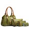 4-in-1 Sets Satchel / Shoulder Bag