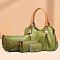 Retro 4-in-1 Sets Satchel / Shoulder Bag