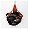 3 IN-1Flap Accented Croc Bucket Hobo Bag