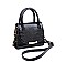 ADJUSTABLE STRAP VEGAN LEATHER MINI CROSS BODY BAG