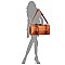 Crocodile 2-in-1 Duffel & Makeup Pouch Set