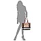 3 IN 1 Plaid Check Bow Tote