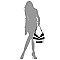 Fashion Striped Classic Bucket Bag