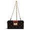 Pack of 6 MONOGRAM FLAP TURN LOCK WALLET WRISTLET
