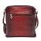 Ostrich Croc Fashion Crossbody Bag