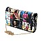 Magazine Cover Cross Body Clutch Wallet