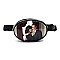 Oval Fanny Pack Magazine Cover Picture Waist Bag