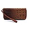 Crocodile Embossed 3 in 1 Twin Tote Wallet SET MH-CY6371W