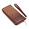 Crocodile Embossed 3 in 1 Twin Tote Wallet SET MH-CY6371W