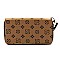 2 IN 1 MONOGRAMMED COLOR BLOCK SATCHEL