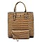 Croc 2-in-1 Top Handle Satchel