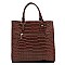 Croc 2-in-1 Top Handle Satchel