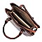 Croc 2-in-1 Top Handle Satchel