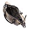 2-Way Stitch Accent Distressed Large Satchel