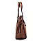 Croc Trimmed 2-in-1 Shopper
