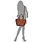 Croc Trimmed 2-in-1 Shopper