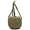 ROUND BRAIDED FLAP BOHEMIAN CROSS BODY