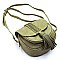 ROUND BRAIDED FLAP BOHEMIAN CROSS BODY