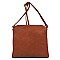 Leopard Print Front Pocket Tassel Accent Cross Body MH-BS2309G