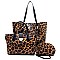 Leopard 3-in-1 Tote